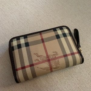 Burberry Canterbury small card wallet